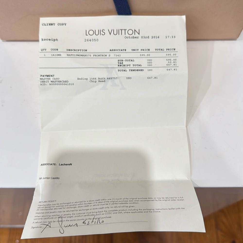 Good condition with the box